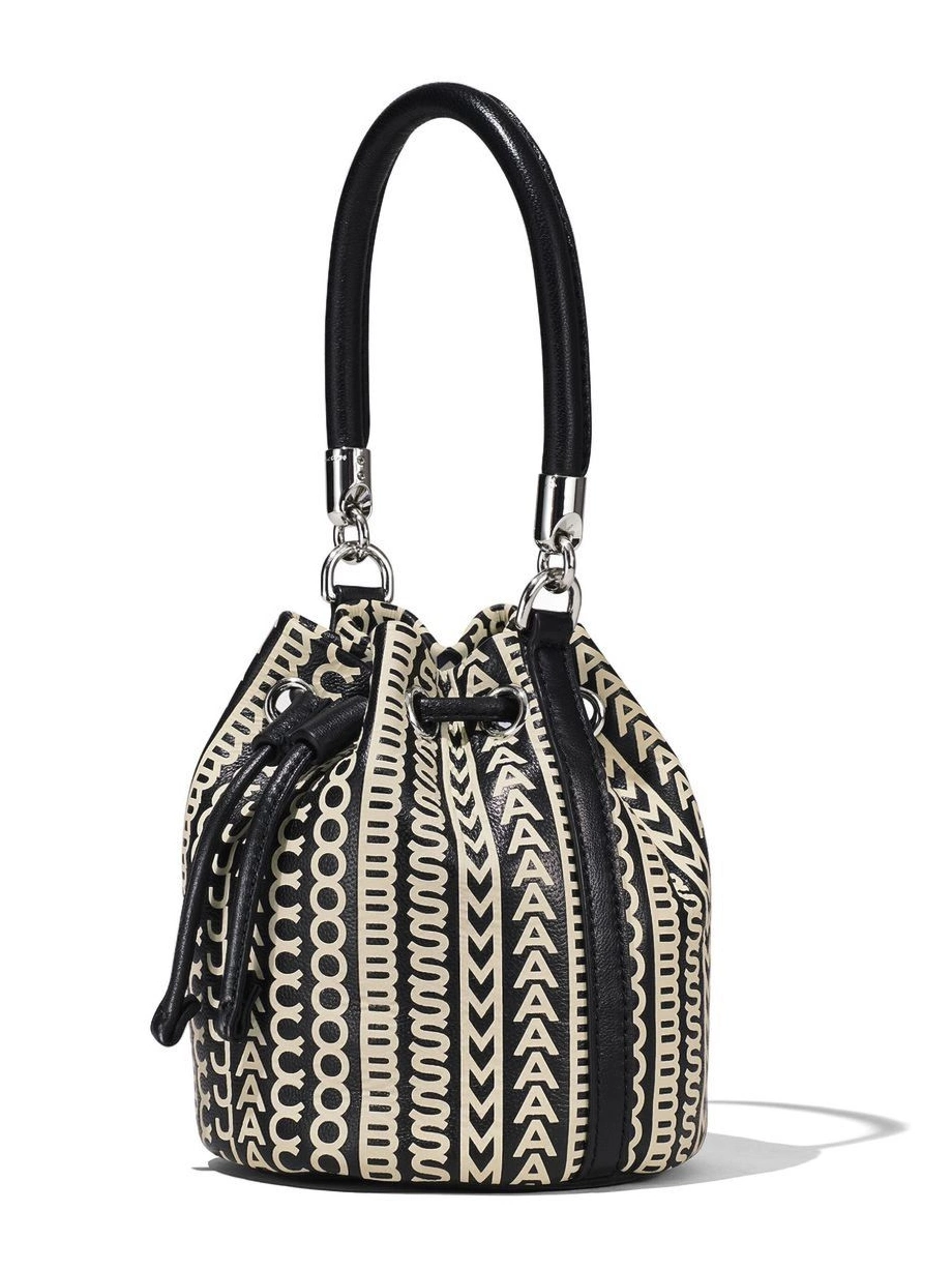 Cheap Marc Jacobs Leather Women bag Bucket Monogram Mini The 0716